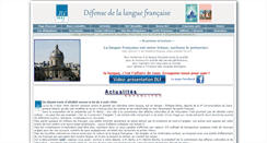 Desktop Screenshot of langue-francaise.org