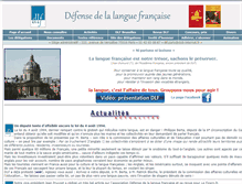 Tablet Screenshot of langue-francaise.org